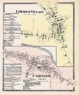 Limerick Village, Cornish Village, York County 1872
